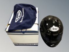 An Arai motorcycle helmet size L