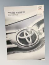 Ten Toyota Yaris Driver's Manuals/Owner Booklets in Original Wallets.