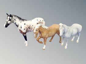 A Beswick Palomino horse,