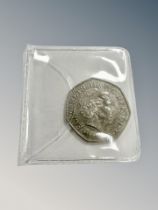 A 2009 Kew Garden 50p coin
