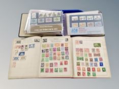 Three albums of 20th century stamps