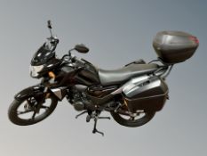 A Honda CBF 125 M-M motorcycle, 124cc, registration YH72 MVW, first registered 21.10.