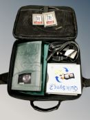 An Imoega Jaz drive 2GB hard disc storage system in carry case