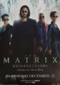 Movie posters to include The Matrix Resurrections, The Batman, Catch Me If You Can, Eternals,