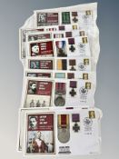 A group of Victoria Cross heroes first day covers (10)