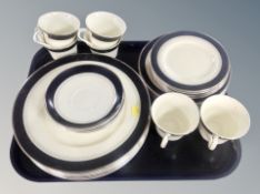 Thirty pieces of Minton Wilmington tea and dinner china