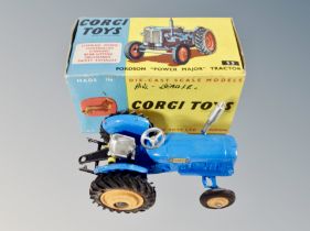 Corgi Toys - Fordson 'Power Major' Tractor 55, boxed.