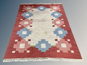 An eastern flat weave kilim,