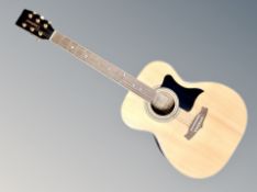 A Tanglewood model TW-170AS acoustic guitar CONDITION REPORT: Lacking a tuning peg.