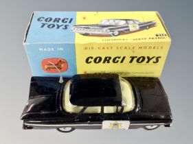 Corgi Toys - Chevrolet 'State Patrol' 223, boxed.