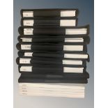 Ten BMW Driver's Manuals/Owner Booklets in Original Wallets : Various Models - X1, X3, X4, M2, M4,