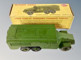 Dinky Toys - Armoured Command Vehicle 677, boxed.