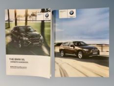 Ten BMW Driver's Manuals/Owner Booklets in Original Wallets : 8 x 1/X1 Series and 2 x X6.