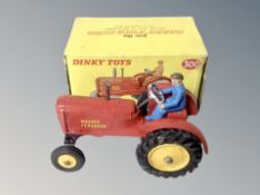 Dinky Toys - Massey-Harris Tractor 300, boxed.