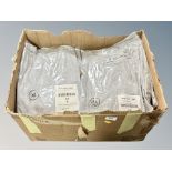 A box of men's grey T-shirts (XL)