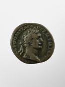 A Roman emperor Domitian silver denarii,