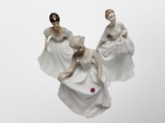 Three Royal Doulton figures - Tracy HN 2736,