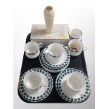 Eighteen pieces of Mayfair fine bone china,