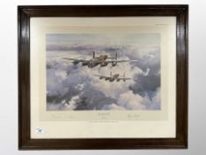 After Robert Taylor : The Lancaster VC's, signed by Norman Jackson and Bill Reid VC,