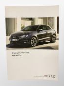 Ten Audi Driver's Manuals/Owner Booklets in Original Wallets : TT, A6, S1/A1, etc.