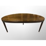 A 20th century Danish walnut occasional table,