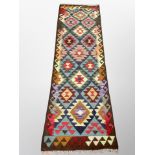 A Maimana kilim runner,