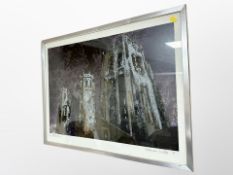 After Norman Wade : Cathedral, limited edition colour print, signed in pencil, 1/60,