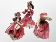 Three Royal Doulton figures - Top o' The Hill HN 1834,