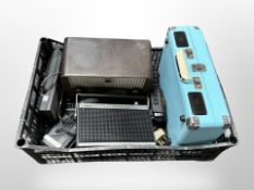 A box of Ultra Bakelite valve radio, Ferguson radio,