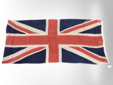 A vintage British Union flag,