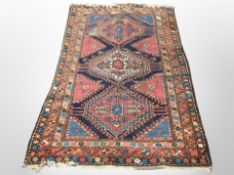 An antique Hamadan rug, North West Iran, circa 1900,