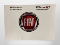 Ten Fiat Driver's Manuals/Owner Booklets in Original Wallets : Various Models.