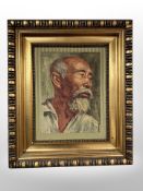 A gilt framed portrait print 59 cm x 50 cm