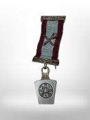 A Freemason's medal