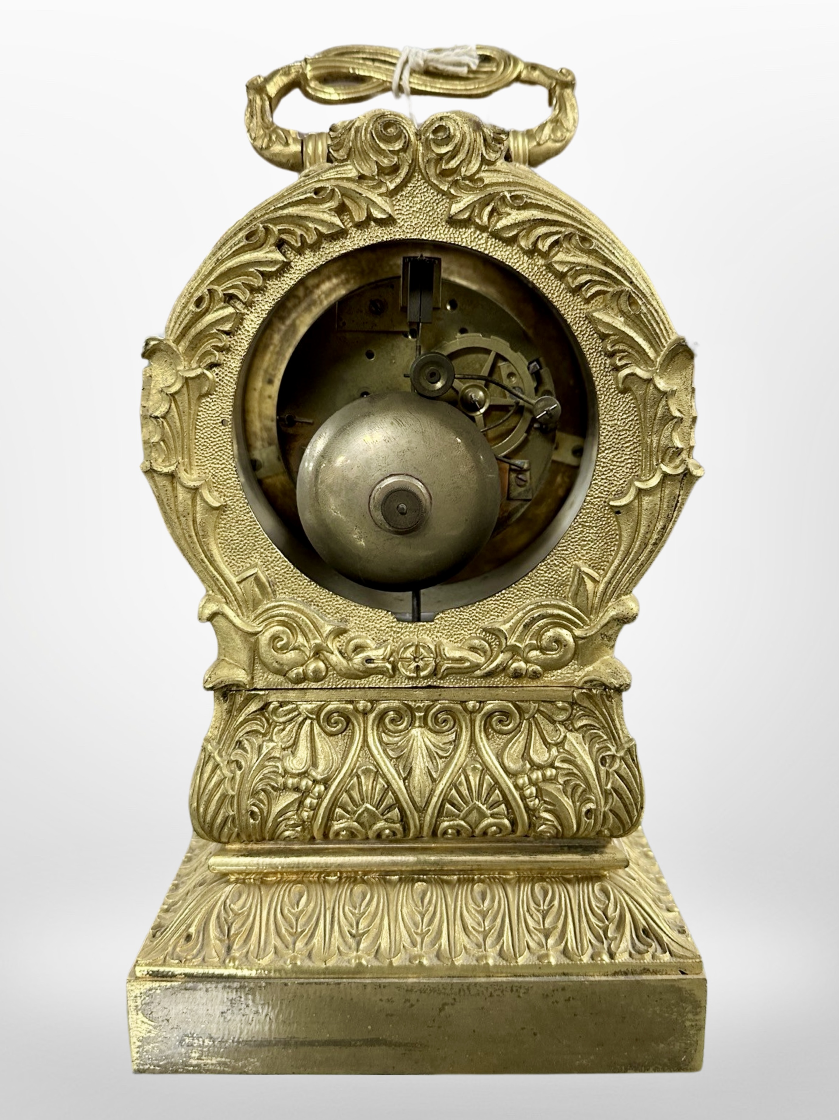 A good French Louis Philippe I ormolu eight-day mantel clock, circa 1835, signed Guyerdet, - Image 4 of 6