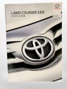 Ten Toyota Driver's Manuals/Owner Booklets in Original Wallets : Rav 4, 86, Lamdcruiser, Auris, iQ,