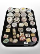 A collection of trinket boxes