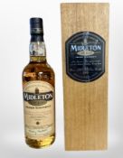 A bottle of 2000 Midleton Very Rare Irish Whiskey, triple distilled by John Jameson & Son,