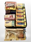 A group of boxed die cast vehicles, Corgi,