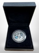 A Royal Mint London 2012 Olympics £5 silver proof coin in box