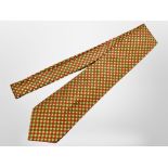 A gent's Thomas Pink silk tie