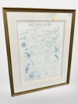 After David Baxter (Cartographer) & James Alder (Wild Life Artist) : Hexhamshire - A Tribute to The