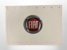 Ten Fiat Driver's Manuals/Owner Booklets in Original Wallets : Various models.
