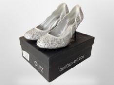 A pair of Lady's Quiz high heels size 4