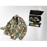 A Tactical Series camouflage jacket size Large,