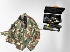 A Tactical Series camouflage jacket size Large,