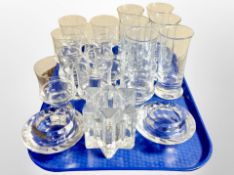 A collection of glasses,