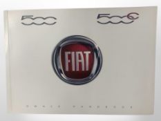 Ten Fiat Driver's Manuals/Owner Booklets in Original Wallets : Various models.