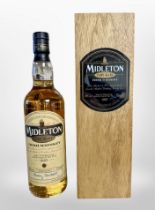 A bottle of 1997 Midleton Very Rare Irish Whiskey, triple distilled by John Jameson & Son,