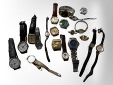 Twenty various vintage and later watches